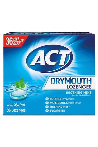 ACT Dry Mouth Lozenges Mint 36 Adet - 1