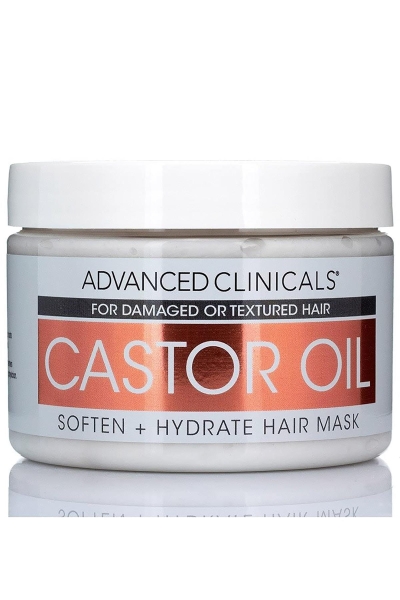 Advanced Clinicals Castor Oil Derin Bakım Saç Maskesi 340GR - 1