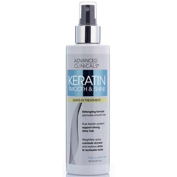 Advanced Clinicals Keratin Durulanmayan Saç Bakım Spreyi 237ML - 1