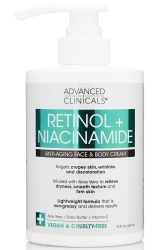 Advanced Clinicals Retinol + Niacinamide Yüz ve Vücut Kremi 444ML - Advanced Clinicals