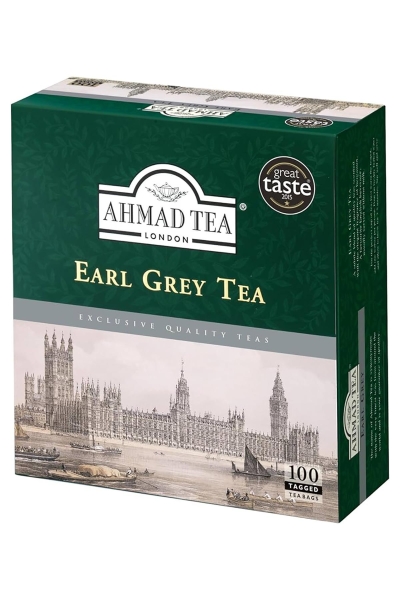 Ahmad Tea Earl Grey Tea Demlik Poşet Çay 100 Adet - 1