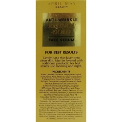 April May Beauty Retinol Gold Yüz Serumu 30ML - 4