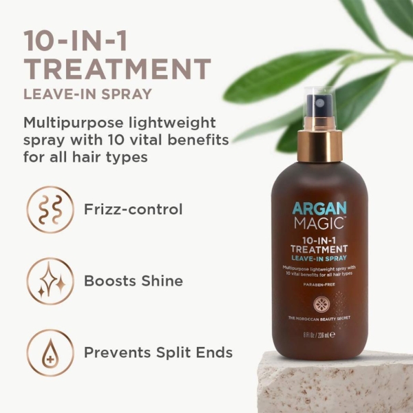 Argan Magic 10-in-1 Çok Amaçlı Saç Bakım Spreyi 236ML - 3