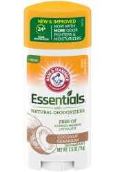 Arm & Hammer Essentials Coconut Geranium Deodorant 71GR - Arm Hammer