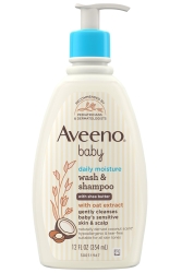 Aveeno Baby Günlük Nemlendirici Vücut Yıkama ve Şampuan 354ML - 1