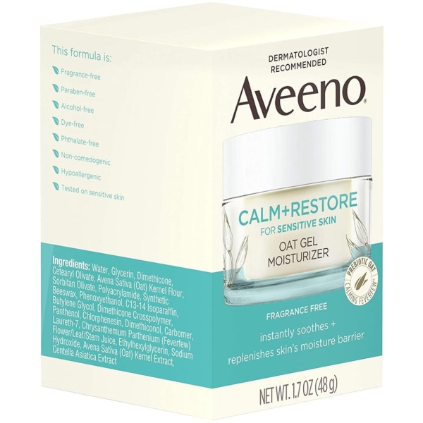 Aveeno Hassas Ciltler İçin Yulaf Özlü Nemlendirici Yüz Kremi 48GR - 4