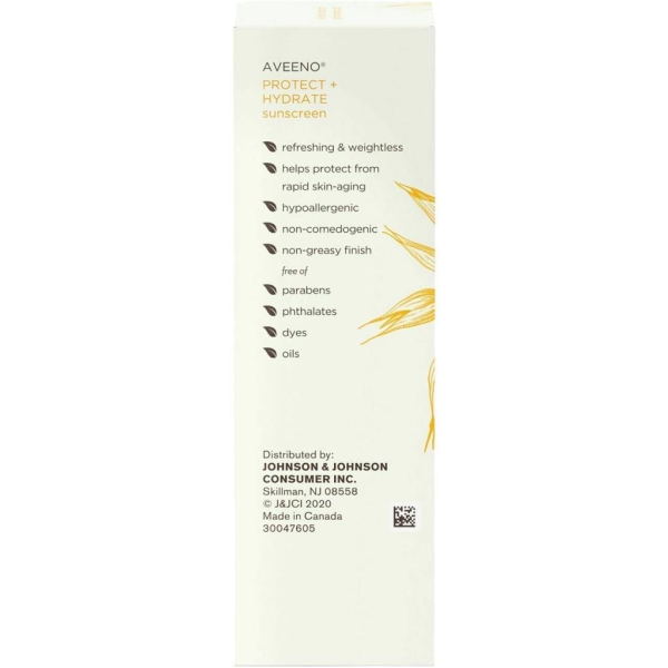 Aveeno Protect+Hydrate SPF60 Yüz İçin Güneş Kremi 60ML - 3