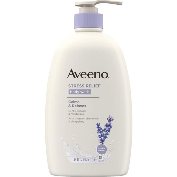 Aveeno Stress Relief Lavanta Kokulu Vücut Şampuanı 975ML - 1