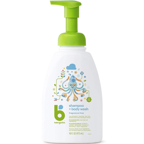 Babyganics Kokusuz Bebek Şampuanı 473ML - 1