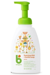 Babyganics Bitkisel Formüllü Bebek Gereçleri Yıkama Köpüren Sabun Narenciye Kokulu 473ML - Babyganics