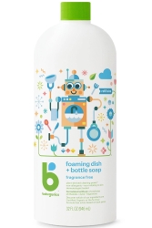 Babyganics Bitkisel Formüllü Bebek Gereçleri Yıkama Köpüren Sabun Yedeği 946ML - Babyganics