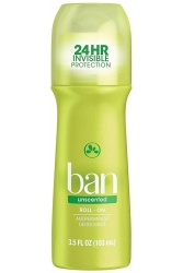 Ban Unscented Roll-On Antiperspirant Deodorant 103ML - Ban