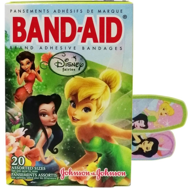 Band Aid Fairies Yara Bandı 20 Adet Karışık Ölçü - 1