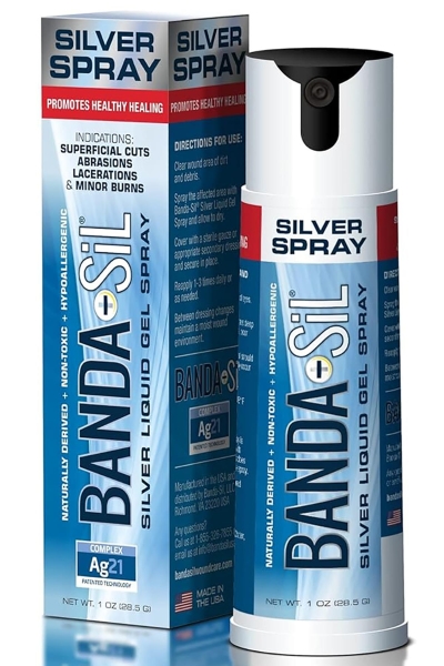 Banda Sil Silver Liquid Gel Spray 28.5GR - 1