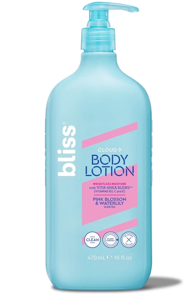 Bliss Pembe Çiçek ve Nilüfer Vücut Losyonu 470ML - 1