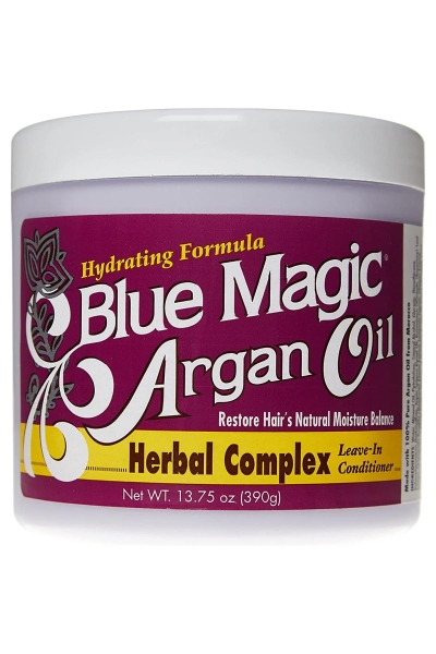 Blue Magic Argan Oil Herbal Complex Durulanmayan Saç Kremi 390GR - 1