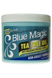 Blue Magic Tea Tree Oil Durulanmayan Şekillendirici Saç Kremi 390GR - Blue Magic