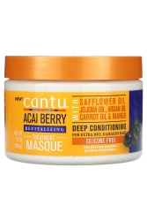 Cantu Acai Berry Yıpranmış Saçlar Özel Canlandırıcı Saç Maskesi 340GR - Cantu