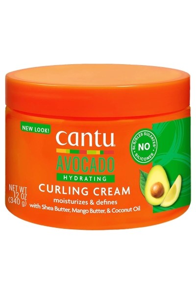 Cantu Avokado Yağlı Nemlendirici Durulanmayan Bukle Kremi 340GR - 1