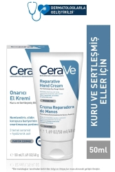 CeraVe Kuru ve Sertleşmiş Eller İçin Onarıcı El Kremi 50ML - CeraVe