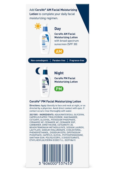 CeraVe Yüz Nemlendirici Gece Losyonu 89ML - 2