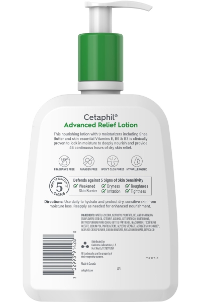 Cetaphil Advanced Relief Shea Yağlı Nemlendirici Losyon 473ML - 2