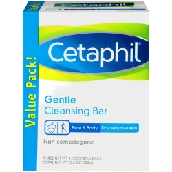 Cetaphil Nazik Temizleyici Sabun 3x127GR - Cetaphil