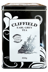 Cliffield Tea Earl Grey Tea Dökme Siyah Çay 450GR - Cliffield Tea