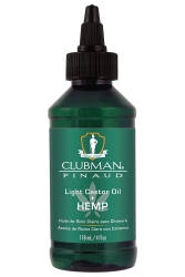 Clubman Pinaud Light Castor Oil + Hemp Saç Bakım Yağı 118ML - Clubman