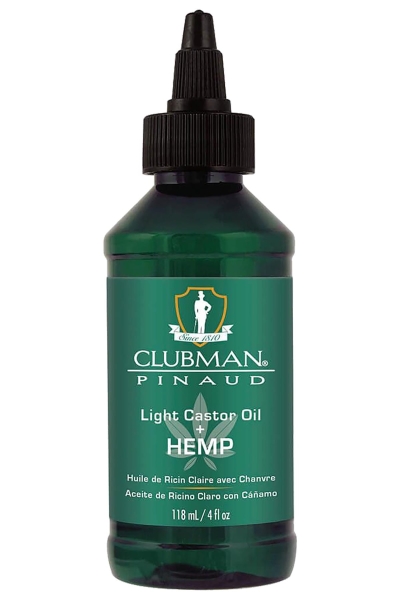 Clubman Pinaud Light Castor Oil + Hemp Saç Bakım Yağı 118ML - 1