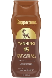 Coppertone Bronzlaştırıcı SPF15 Güneş Koruyucu Losyon 237ML - Coppertone