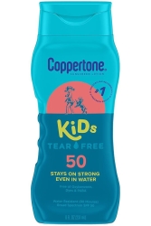 Coppertone Kids Göz Yakmaz SPF50 Güneş Koruyucu Losyon 237ML - Coppertone