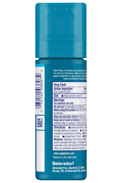 Coppertone Kids SPF50 Mavi Renkli Roll-On Güneş Koruyucu 75ML - 3