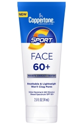 Coppertone Sport Face SPF60+ Yüz Güneş Kremi 74ML - 1