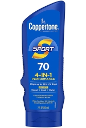 Coppertone Sport SPF70 4in1 Güneş Koruyucu Losyon 207ML - Coppertone