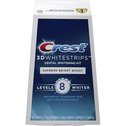 Crest Supreme Bright Boost 14 Whitestrips 7 Günlük - Crest