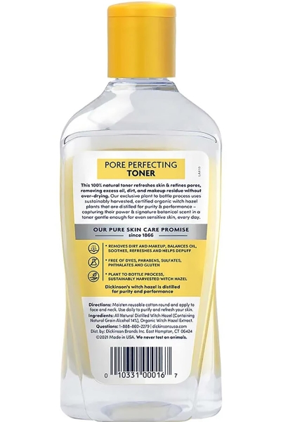 Dickinsons Witch Hazel Pore Perfecting Tonik 473ML - 2