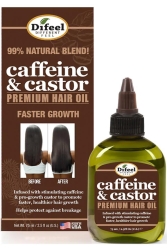 Difeel Caffeine & Castor Yavaş Uzayan Saçlara Özel Saç Bakım Yağı 75ML - Difeel