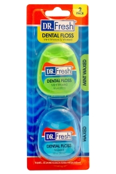 Dr.Fresh 2li Diş İpi 2x50m - Dr.Fresh