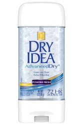 Dry Idea Powder Fresh Clear Gel Antiperspirant Deodorant 85GR - Dry Idea