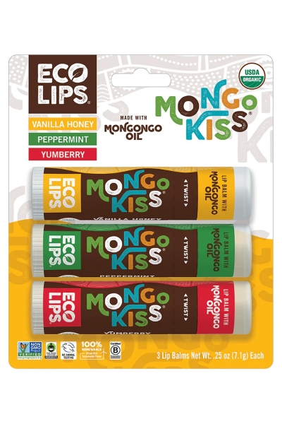 Eco Lips Mongo Kiss Dudak Balsamı Çeşit Paketi 3 Adet - 1