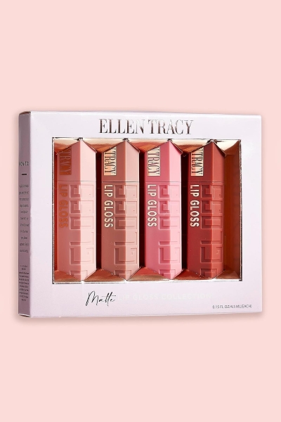 Ellen Tracy Matte Lip Gloss Mat Dudak Parlatıcısı Çeşit Paketi 4 Adet - 2