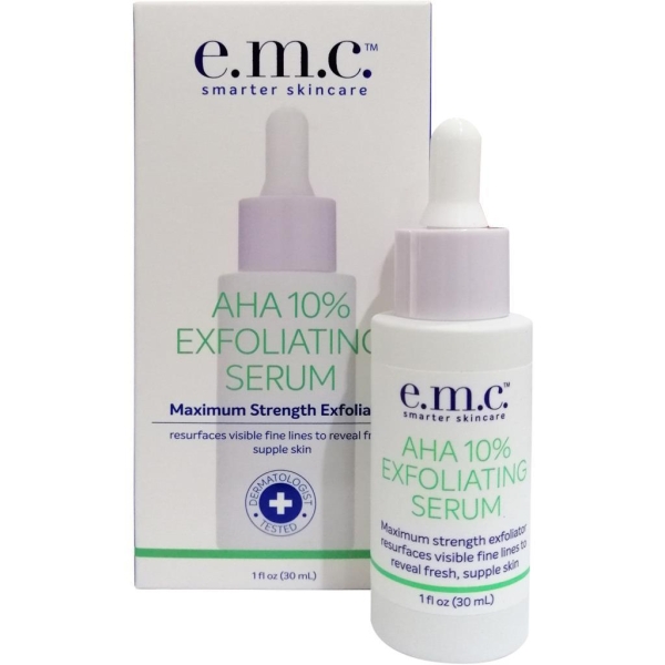 EMC AHA 10% Exfoliating Serum 30ML - 1