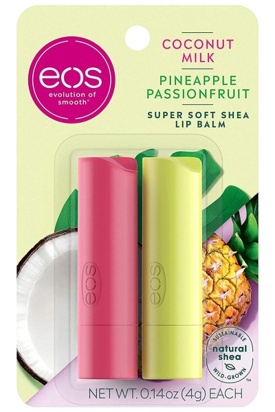 Eos Lip Balm Coconut Milk + Pineapple Passionfruit 2'li Dudak Balsamı 2x4GR - 1