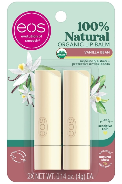 EOS Lip Balm Vanilla Bean 2'li Dudak Balsamı 2x4GR - 1