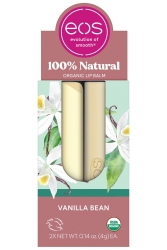 EOS Lip Balm Vanilla Bean 2'li Dudak Balsamı 2x4GR - EOS Lip Balm