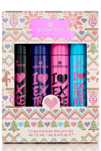 Essence Cosmetics I Love Extreme Maskara Set 4 Parça Siyah - 2