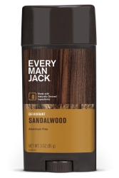 Every Man Jack Sandalwood Deodorant 85GR - Every Man Jack