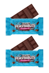 Feastables Mr Beast Milk Chocolate Çikolata Bar 2x35GR - Feastables