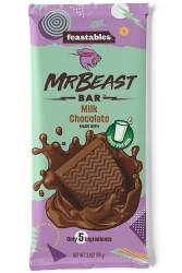 Feastables Mr Beast Sütlü Çikolata Atıştırmalık Bar 60GR - Feastables